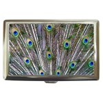 Peacock Feathers 3 Cigarette Money Case