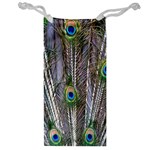 Peacock Feathers 3 Jewelry Bag