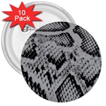 Snake Skin 1 3  Button (10 pack)