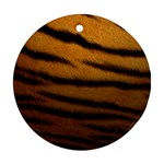 Tiger Skin 2 Ornament (Round)