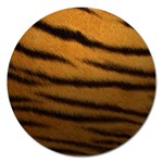 Tiger Skin 2 Magnet 5  (Round)