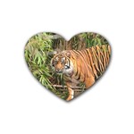 Tiger 1 Rubber Coaster (Heart)