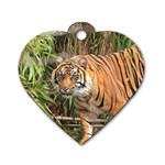 Tiger 1 Dog Tag Heart (Two Sides)