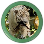 Tiger 2 Color Wall Clock