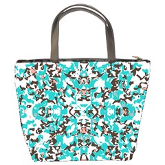 Turquoise Delight Custom Bucket Bag from UrbanLoad.com Back