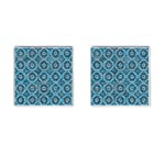 Cool Blue Custom Cufflinks (Square)