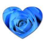 Blue Rose Custom Mousepad (Heart)