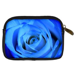 Blue Rose Custom Digital Camera Leather Case from UrbanLoad.com Back