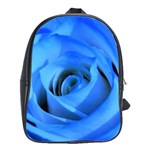 Blue Rose Custom School Bag (Large)