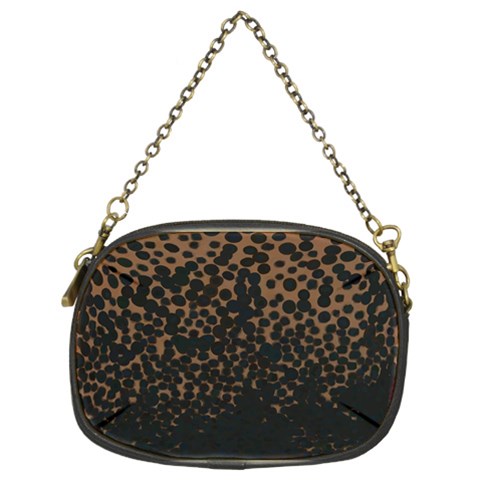 Brown Leopard Custom Chain Purse (Two Sides) from UrbanLoad.com Front