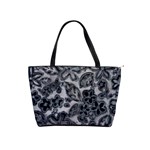 Gray Paisley Custom Classic Shoulder Handbag