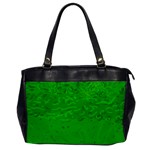 Green Custom Oversize Office Handbag (One Side)
