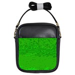 Green Custom Girls Sling Bag