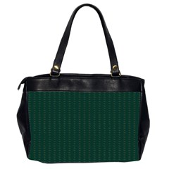 Noble Green Custom Oversize Office Handbag (Two Sides) from UrbanLoad.com Back