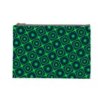 Green Mirage Custom Cosmetic Bag (Large)