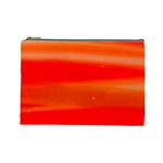 Orange Haze Custom Cosmetic Bag (Large)