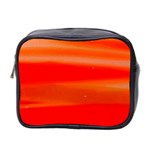 Orange Haze Custom Mini Toiletries Bag (Two Sides)