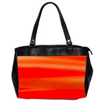 Orange Haze Custom Oversize Office Handbag (Two Sides)