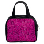 Hot Pink Custom Classic Handbag (Two Sides)