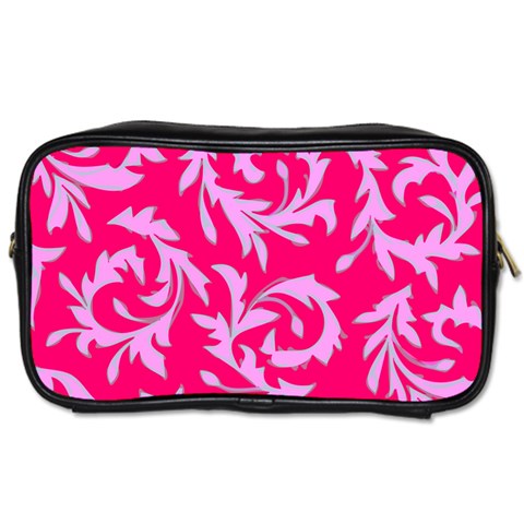 Pink Dream Custom Toiletries Bag (Two Sides) from UrbanLoad.com Front