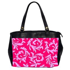 Pink Dream Custom Oversize Office Handbag (Two Sides) from UrbanLoad.com Front