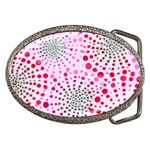 Pink Fireworks Custom Belt Buckle