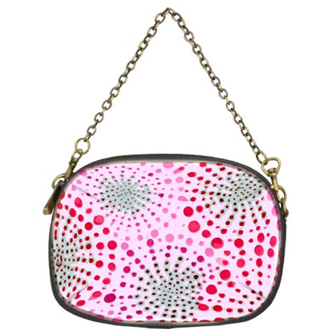 Pink Fireworks Custom Chain Purse (Two Sides) from UrbanLoad.com Front