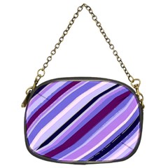 Purple Candy Cane Custom Chain Purse (Two Sides) from UrbanLoad.com Back