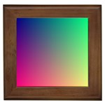 Rainbow Custom Framed Tile