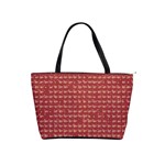 Red Mosaic Custom Classic Shoulder Handbag