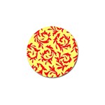 Leafy Red Custom Golf Ball Marker (4 pack)