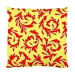 Leafy Red Custom Cushion Case (Two Sides)