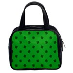 Green Shamrock Custom Classic Handbag (Two Sides)