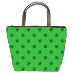 Green Shamrock Custom Bucket Bag