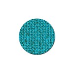 Turquoise Weave Custom Golf Ball Marker (4 pack)