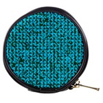 Turquoise Weave Custom Mini Makeup Bag