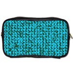 Turquoise Weave Custom Toiletries Bag (One Side)