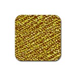 Golden Wick Custom Rubber Square Coaster (4 pack)
