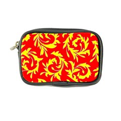 Yellow Paisley Custom Coin Purse from UrbanLoad.com Front