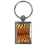 Tiger Key Chain (Rectangle)