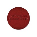 Personalize this Custom Magnet 3  (Round)