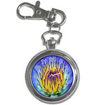 Water Lily Key Chain Watch
