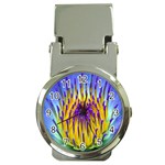 Water Lily Money Clip Watch