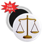 Scales of Justice 2.25  Magnet (100 pack) 