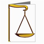 Scales of Justice Greeting Card
