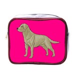 BP Yellow Labrador Retriever Dog Gifts Mini Toiletries Bag (One Side)