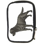 BW Black Labrador Retriever Dog Gifts Compact Camera Leather Case