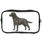 BW Black Labrador Retriever Dog Gifts Toiletries Bag (Two Sides)