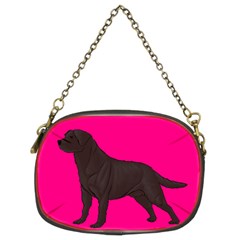 BP Chocolate Labrador Retriever Dog Gifts Chain Purse (Two Sides) from UrbanLoad.com Back
