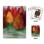 Autumn Lake Playing Cards Single Design